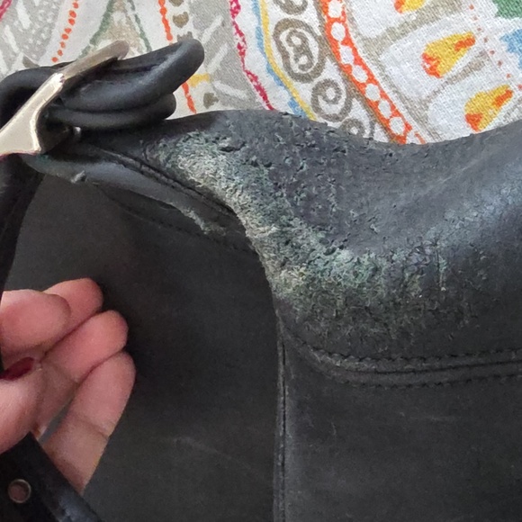 Coach Vintage No. 9060 Leather Duffel Shoulder Bag, Needs DIY - Picture 6 of 16